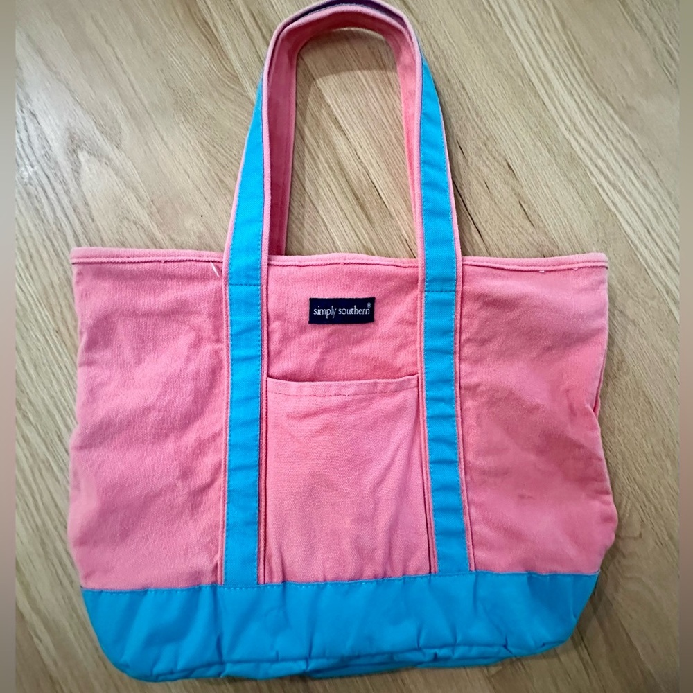 Simply Southern canvas tote bag